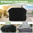 thumbnail image 5 of ASTRAEA Waterproof BBQ Gas Grill Cover Heavy Duty for Weber Spirit 2 II 200 E-210 Series, Black, 5 of 11