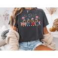 thumbnail image 2 of Patriotic Pug Graphic T-Shirt, American Flag Dog Tee, 4th of July Independence Day Shirt, Unisex Apparel, 2 of 3
