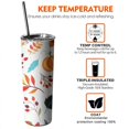 thumbnail image 4 of Leaves 20 Oz Insulated Stainless Steel - Double Wall Vacuum Insulated Tumbler- Birthday Gifts for Mom Sister Friends Women, 4 of 7