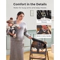 thumbnail image 3 of Momcozy 5-in-1 Convertible High Chair,Grows from Baby to Adult,308 lbs Capacity,Ergonomic&Adjustable, 3 of 9