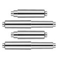 thumbnail image 5 of Toilet Paper Holder Roller Replacement Chrome Plated Abs Kitchen Tissue Holder Silver Adjustable 4Pcs, 5 of 5