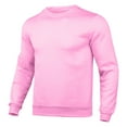 thumbnail image 1 of Chandail Ajusté pour Hommes Automne Décontracté Couleur Unie Col Rond Manches Longues avec Poche, 1 of 3