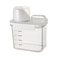 thumbnail image 4 of Contenedores de detergente para ropa en polvo Tanque de almacenamiento de detergente para inodoro de granja 1100ML, 4 of 9