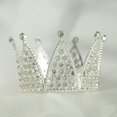 thumbnail image 2 of 8 piezas Mini coronas para ramos de flores Mini corona para tarta pequeña decoración de pastel de princesa para mujer señora chica nupcial, 2 of 5