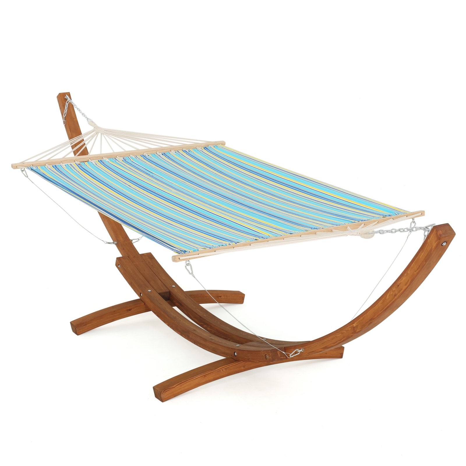 13.7 ft. Richardson Hammock with Wood Arc Stand