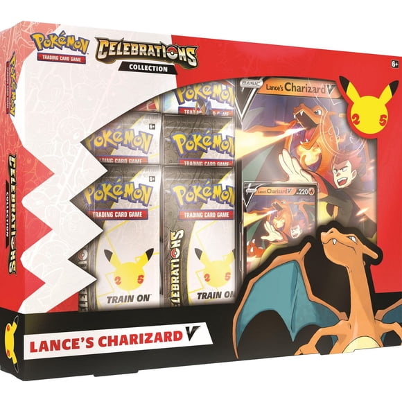 Pokémon Jeux de Cartes à Collectionner, Collection Célébrations (Lance's Charizard V)