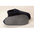 thumbnail image 2 of EasyComforts Hard Sole Edema Slippers Wide Width Navy Blue (Medium 11-12), 2 of 2
