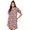 Multi-color, variant on Sleepwear, Printed Cotton Night Dress For Women, Short Sleeve Lounge Shirt