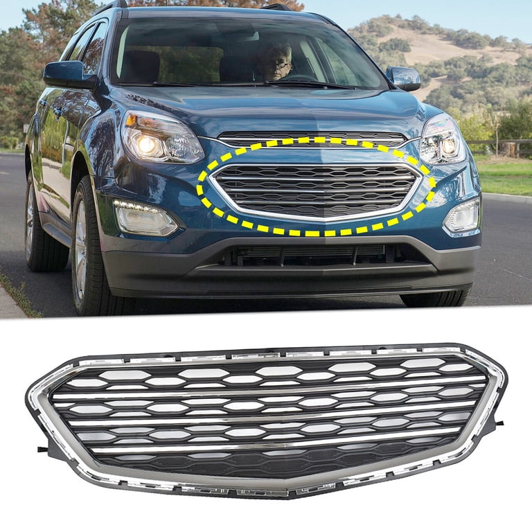 Front Upper & Lower Grille Grill Chrome For Chevrolet Front Upper & Lower Grille Grill Chrome For Chevrolet