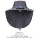 thumbnail image 2 of Solar Fan Sombrero para el sol para niños con protección UV Sombrero de ala ancha Gris oscuro Gris, 2 of 6