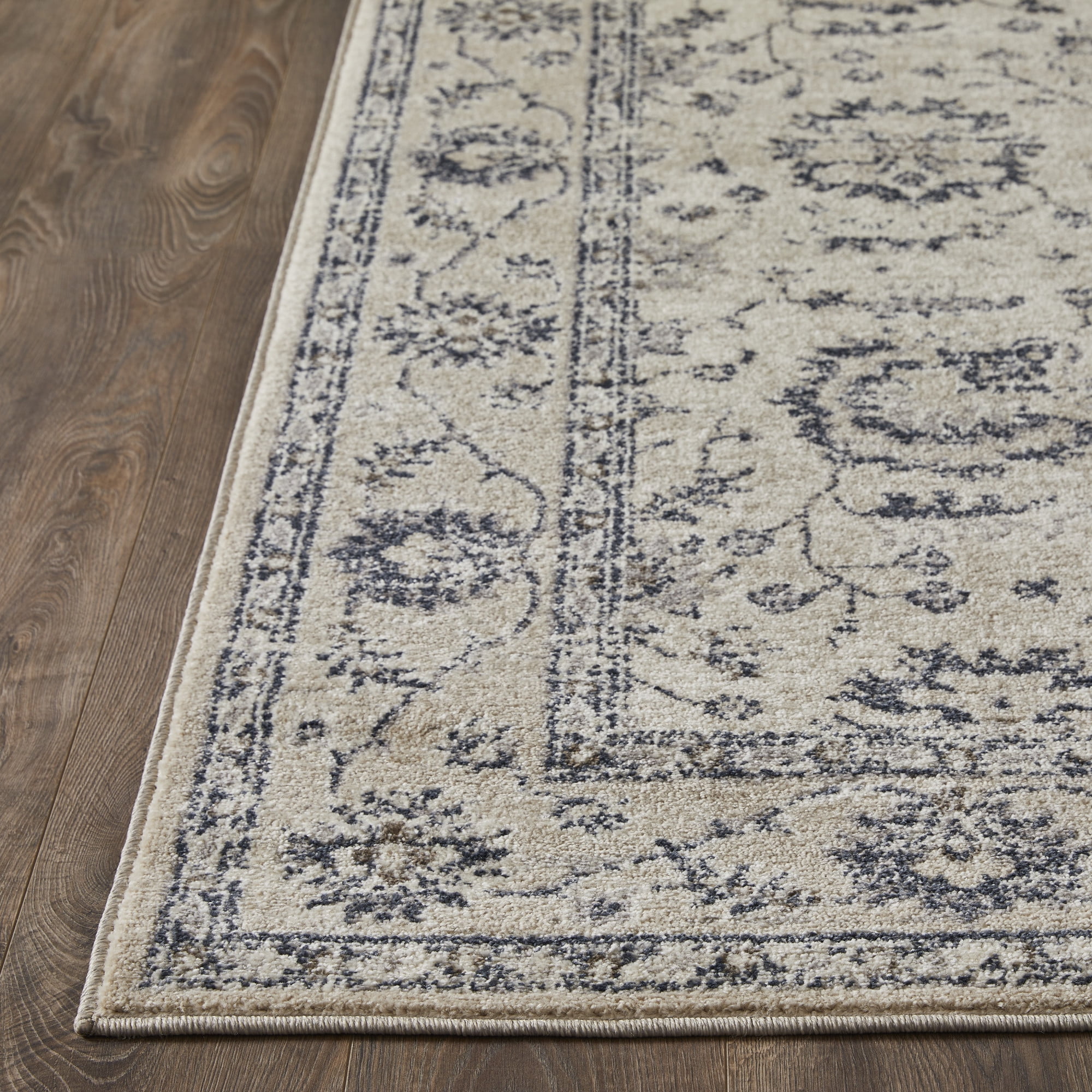Loomaknoti Malanie Corlia 9' x 12' Ivory Oriental Indoor Polypropylene Area rug