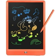 PloutoRich Toddler Drawing Board LCD Writing Tablet Doodle Board 10inch Colorful Drawing Tablet Writing Pad for 3 4 5 6 7 Year Old Girls Boys, Gift