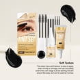 thumbnail image 6 of Tuscom Eyebrow and Eyelash Tinting Kit 2-in-1 - Long-Lasting Black Brow & Lash Dye with Gentle Nourishing Formula, Complete At-Home Tint Set with Brushes, Trays & Gloves, 6 of 7
