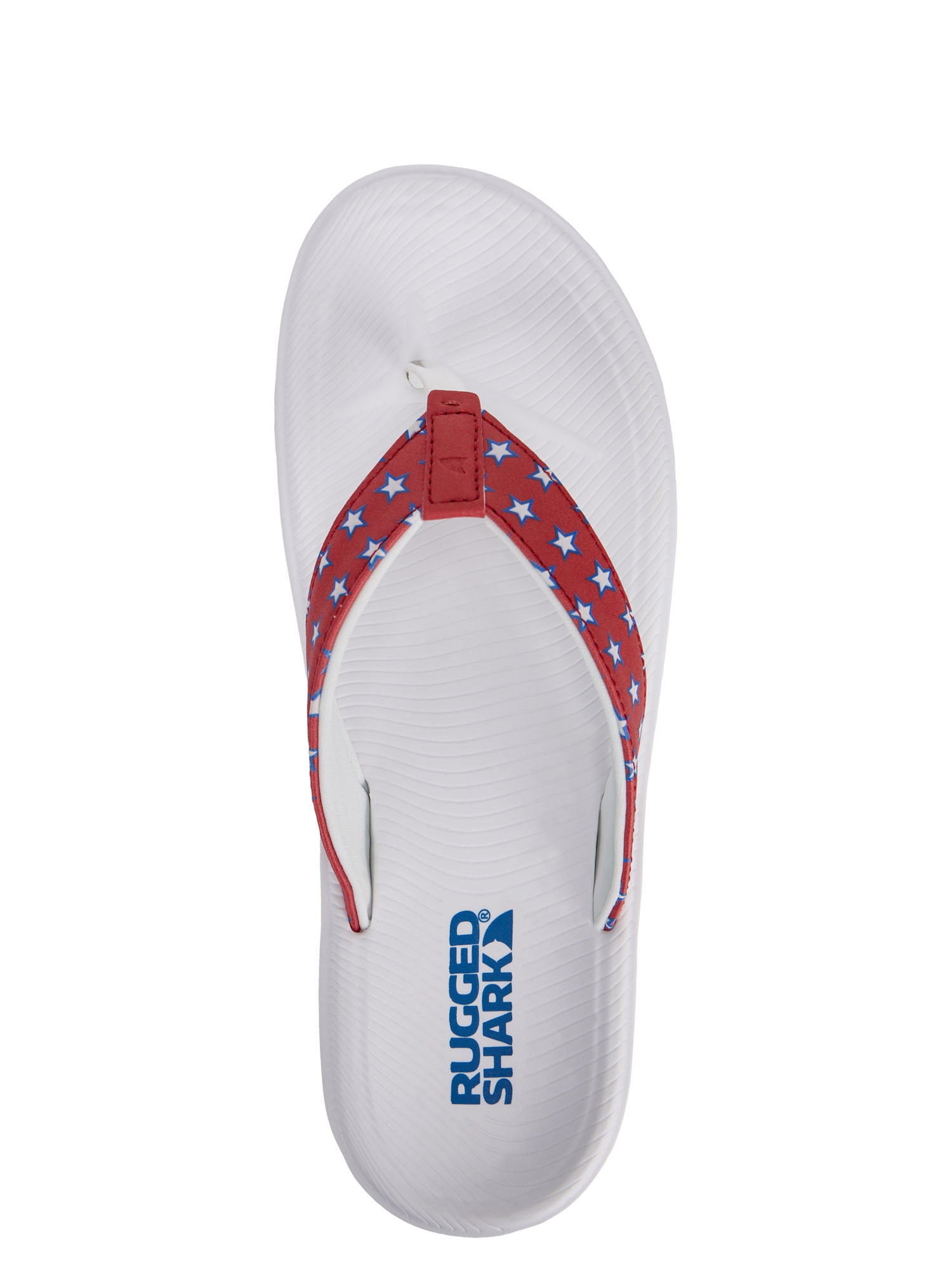 Rugged Shark Women's Americana Flip Flop Sandals