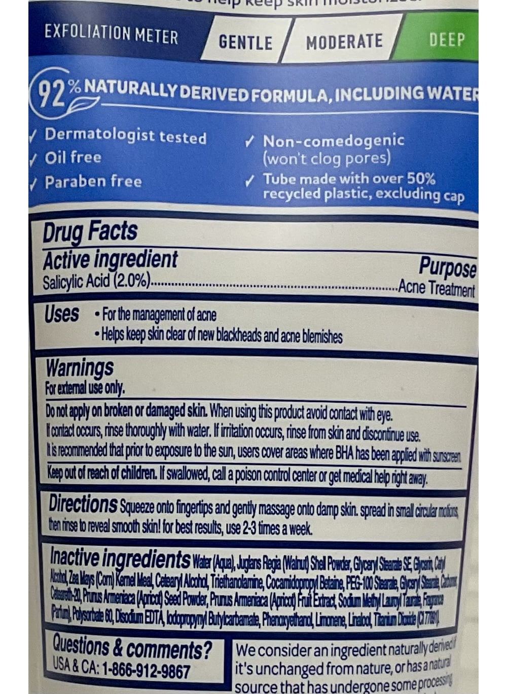 St. Ives Acne Control Medicated Apricot Scrub, 6 Oz (3 Pack)