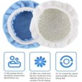 thumbnail image 2 of 8Pcs Car Polisher Pad Bonnet Set Buffer Waxer Auto Care Buffing Pad Cover(5-6 Inch), 2 of 5