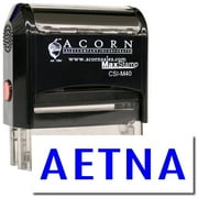Large Self-Inking Aetna Stamp with Yellow Ink