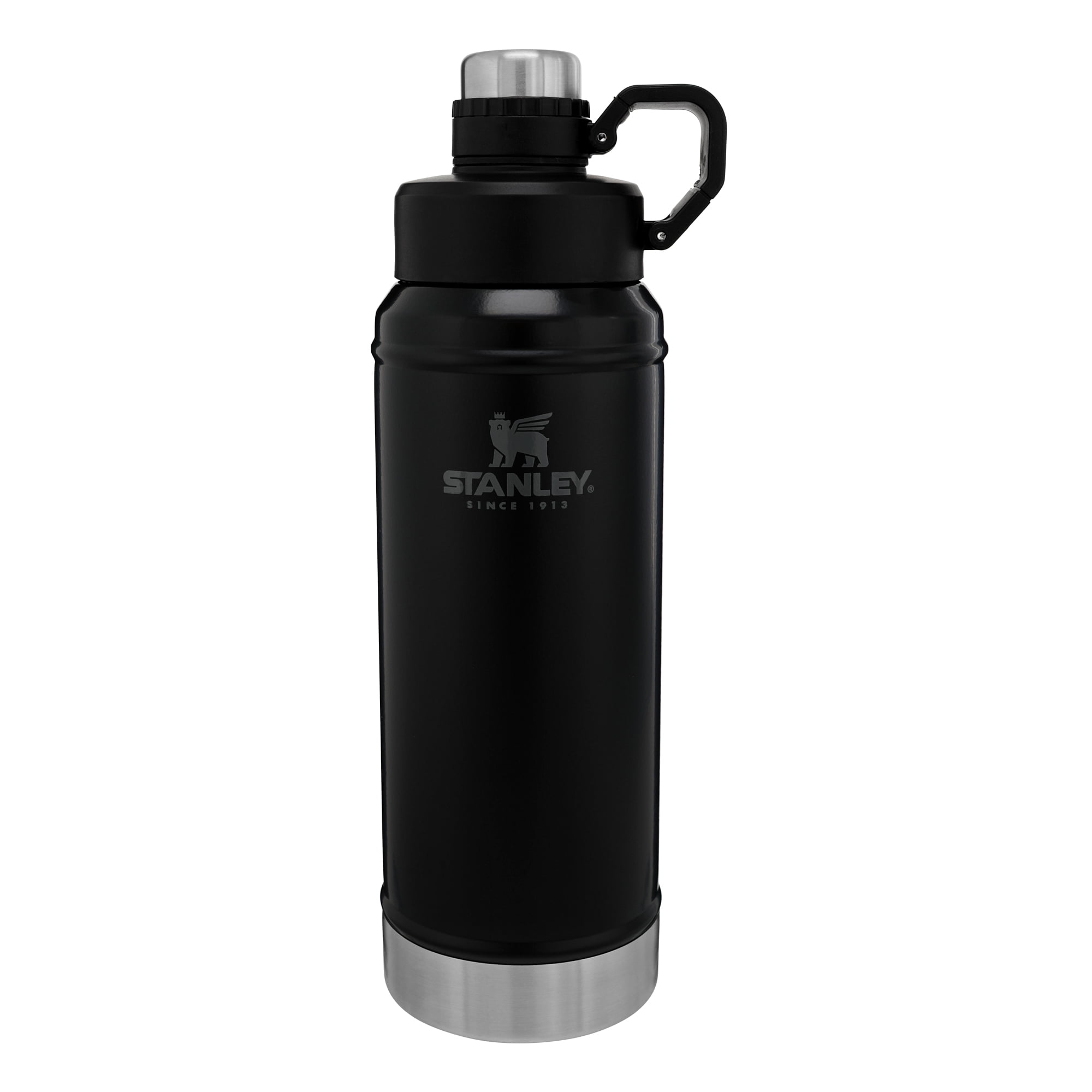 Stanley Classic Legendary Bottle 0.75L Matte Black – BPA Free Stainless Steel Thermos Dishwasher Safe Leakproof Lid Doubles as Cup Keeps Cold or Hot for 20 Hours