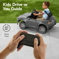 thumbnail image 4 of Best Choice Products Kids 12V Electric Ride-On Car Officially Licensed Ford Mustang w/ Remote, LED Lights - Gray, 4 of 10