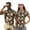 Hawaiian Hibiscus, variant on Binienty Classic Flower Matching Couple Golf Shirts Fashion Versatile Golf Shirts for Women and Men Zip Up Collar Workout Tops for Golf Running Sports Daily Wear