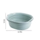 thumbnail image 3 of Yhmxh Utensilios de cocina Cesta de plástico doble para lavavajillas, cesta de drenaje, cesta de cocina, frutero para el hogar, cuenco redondo multifuncional para lavavajillas, cesta de frutas, 3 of 6