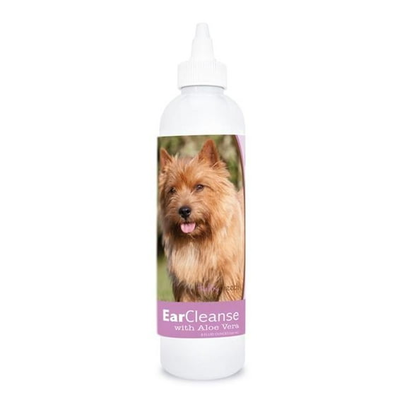Healthy Breeds 840235111740 8 oz Norwich Terrier Ear Cleanse with Aloe Vera Sweet Pea & Vanilla