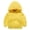 Yellow, variant on Zwiiyzr 1-8Years Baby Toddler Kids Boy Girl Hoodies Solid Color Casual Pocket Sweatershirt Pullover Gray