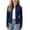 Navy, variant on Girls Workout Jacket with Thumb Holes Lightweight Zip Up Cropped Athletic Slim Jacket Long Sleeve Running Gym Tops Size 3-15(Navy,9-10 Years)