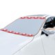 thumbnail image 1 of EZLIFE Parabrisas delantero de nieve para automóvil, cubierta de visera solar de vidrio, cubierta de nieve magnética T6A3, anticongelante grueso, media capa K8A2, 1 of 1
