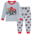thumbnail image 1 of Little hand Pyjamas pour Garçons Manches Longues Coton Dessin Animé Camion Pyjamas Enfants Ensemble 2Pjs 2-7T, 1 of 5
