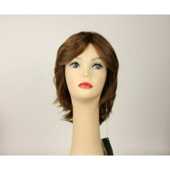 European Human Hair Freeda Wig Olivia Feathered Dark Blonde Size M
