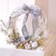 thumbnail image 4 of Anillo de corona de ratán de 10-30cm, decoración de huevo de Pascua artesanal, guirnalda de flores artificiales, regalos de fiesta, decoración de boda, hogar y Navidad, 4 of 4