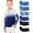 Multi-color, variant on 6 Pairs Sports Arm Sleeves for Kids Basketball Baseball Football Arm Sleeves UV Sun Protection Cooling Arm Compression Cover Sleeve for Boys Girls (8-10 Years)