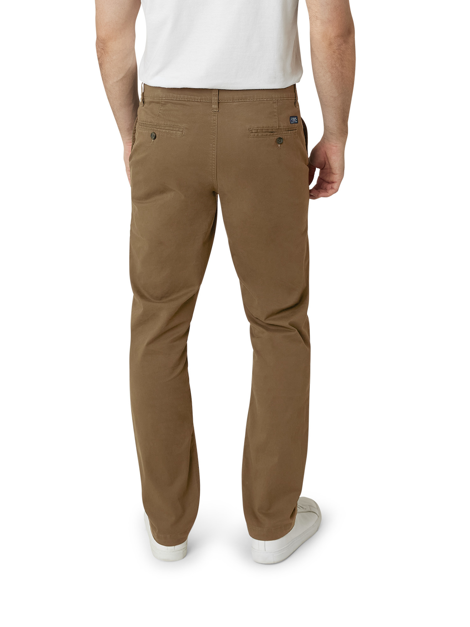 Chaps Men's Classic Stretch Slim Fit Coastland Wash Chino Pant - Sizes ...