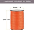 thumbnail image 2 of Unique Bargains Orange Polyester Waxed Thread, 137 Yards, 2 of 5