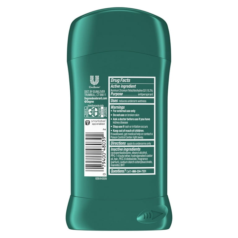 degree ディグリー　デオドラント　ワイルドウッズ　エクストリームブラスト Degree Long Lasting Men's Antiperspirant Deodorant Stick
