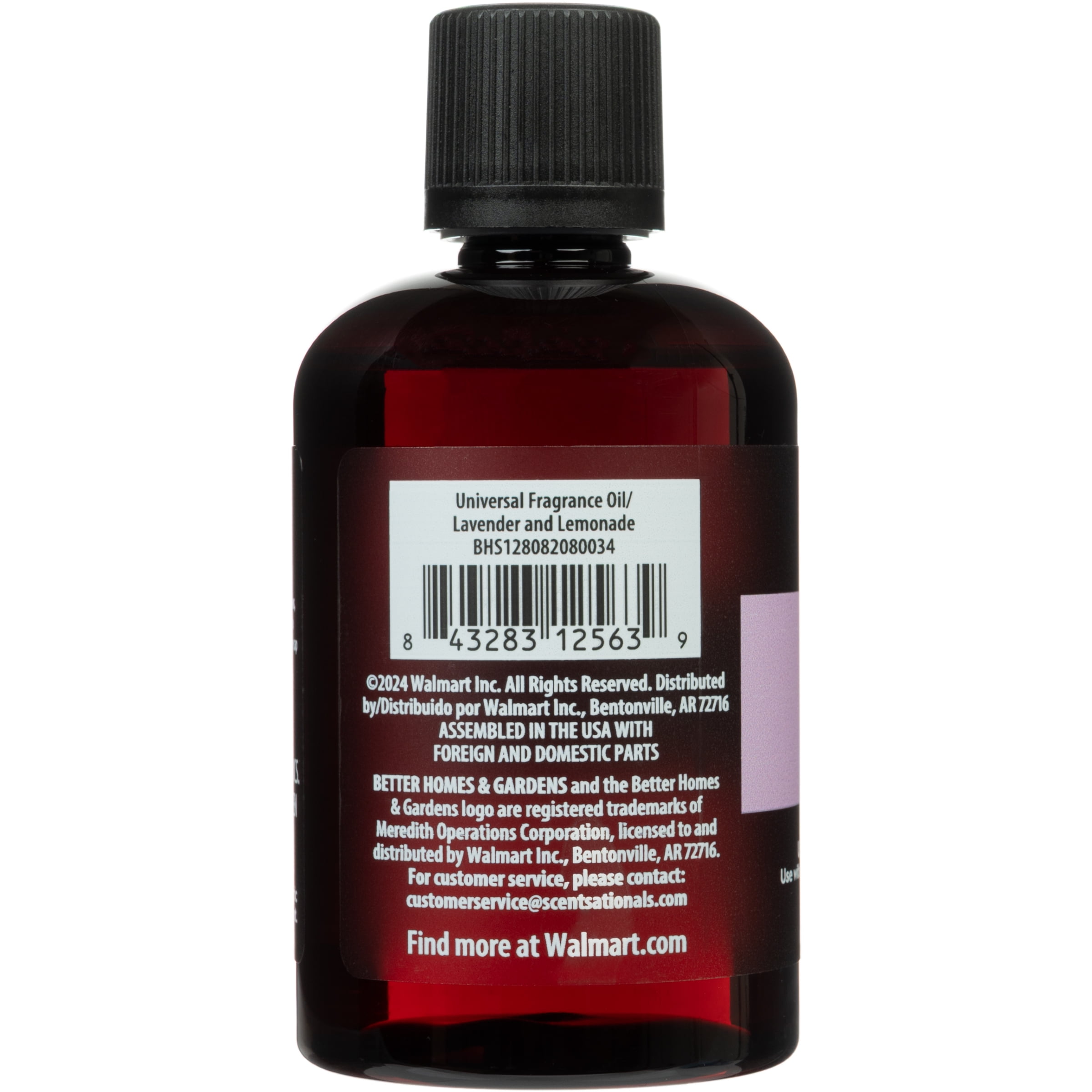 (3 pack) Better Homes & Gardens Universal Fragrance Oil, Lemonade & Lavender, 5 fl oz
