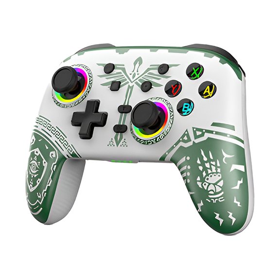 Control Inalámbrico Pro Controller Para Switch & Switch Oled Lite Joystick Gamepad con Vibración Giroscopio Rgb Luz