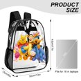 thumbnail image 2 of Winnie The Pooh Clear Backpack Heavy Duty Transparent Bag See Through BookBag for Colleges School Work Festival Sport Travel, 2 of 7