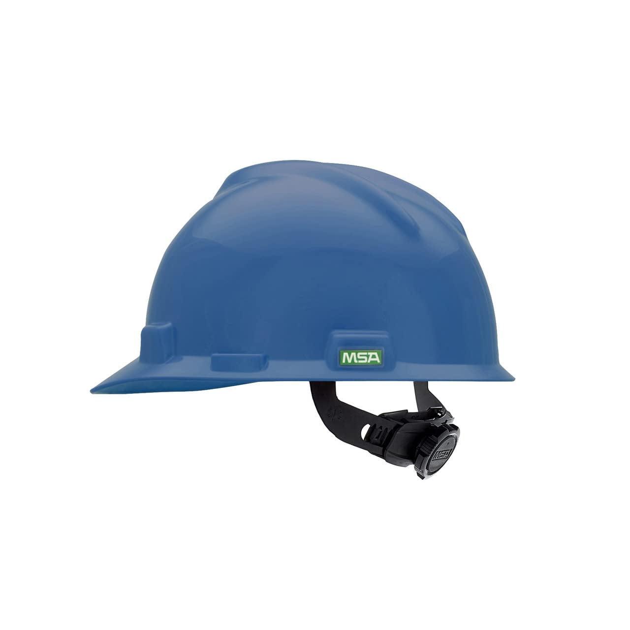 msa 475358 v-gard slotted hard hat, cap style