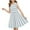 Gray, variant on Kovlvoll Toddler Girls' Dress Summer Clothes Sleeveless Round Neck Striped Dresses 3-14 Years