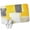 Yellow Gray White, variant on Runner Rug 2.62'x6.56', Burnt Orange Gray Non Slip Backing Floor Mats Soft Area Rugs, Absorbent Muddy Dirt Trapping Carpet for Entryway Hallway Bedroom Kitchen Modern Abstract Oil Painted Geometric