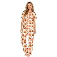 thumbnail image 2 of 2026 Matching Family Halloween Pajamas Set, Fall Sleepwear, Ghost & Pumpkin Printed Holiday Sleepwear, Soft Loungewear PJs Outfit, 2 of 5
