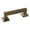 Bronze Tones, variant on 3" CTC Studio Collection Cabinet Pull - Bright Nickel