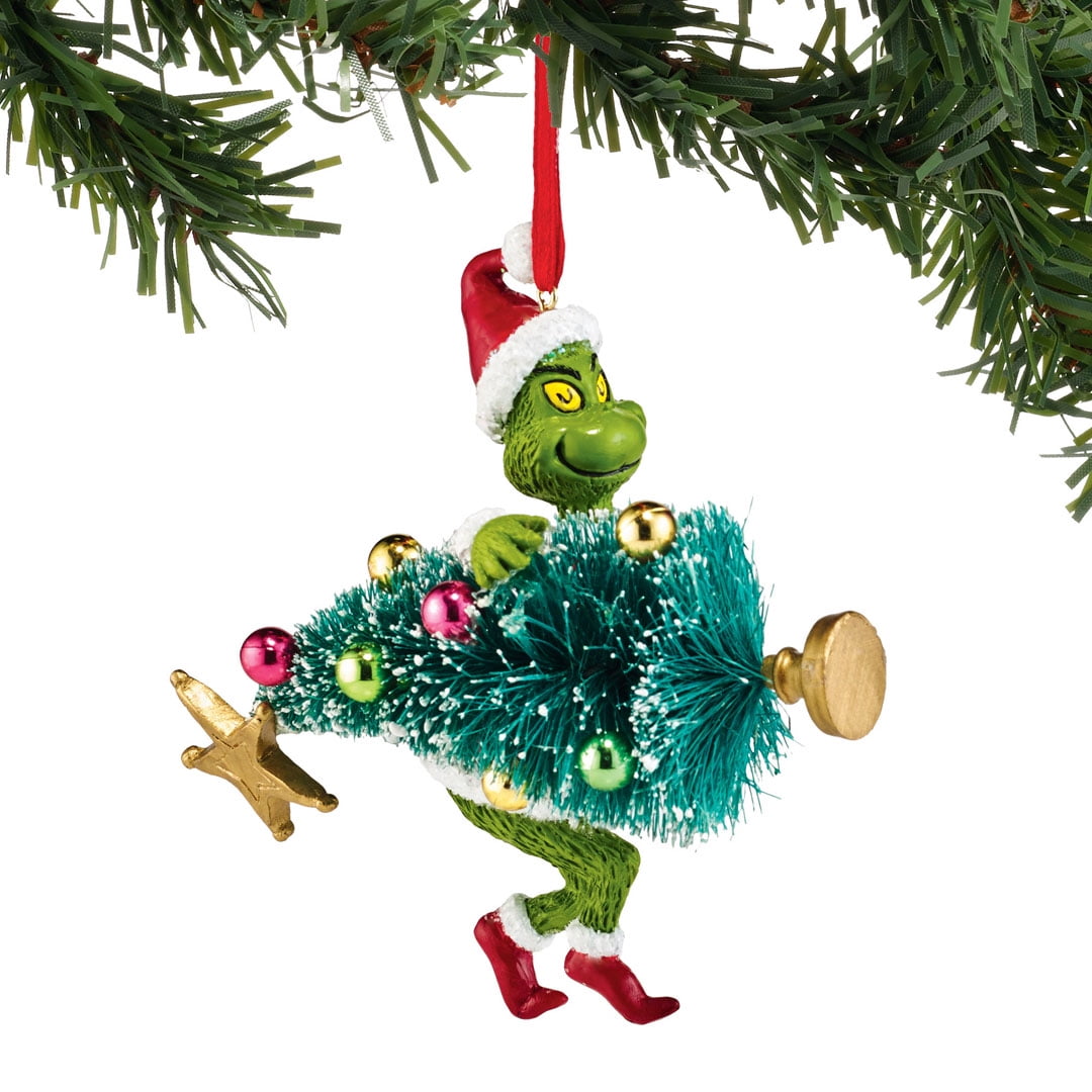 Dept 56 Grinch Stealing Tree Ornament 4044988