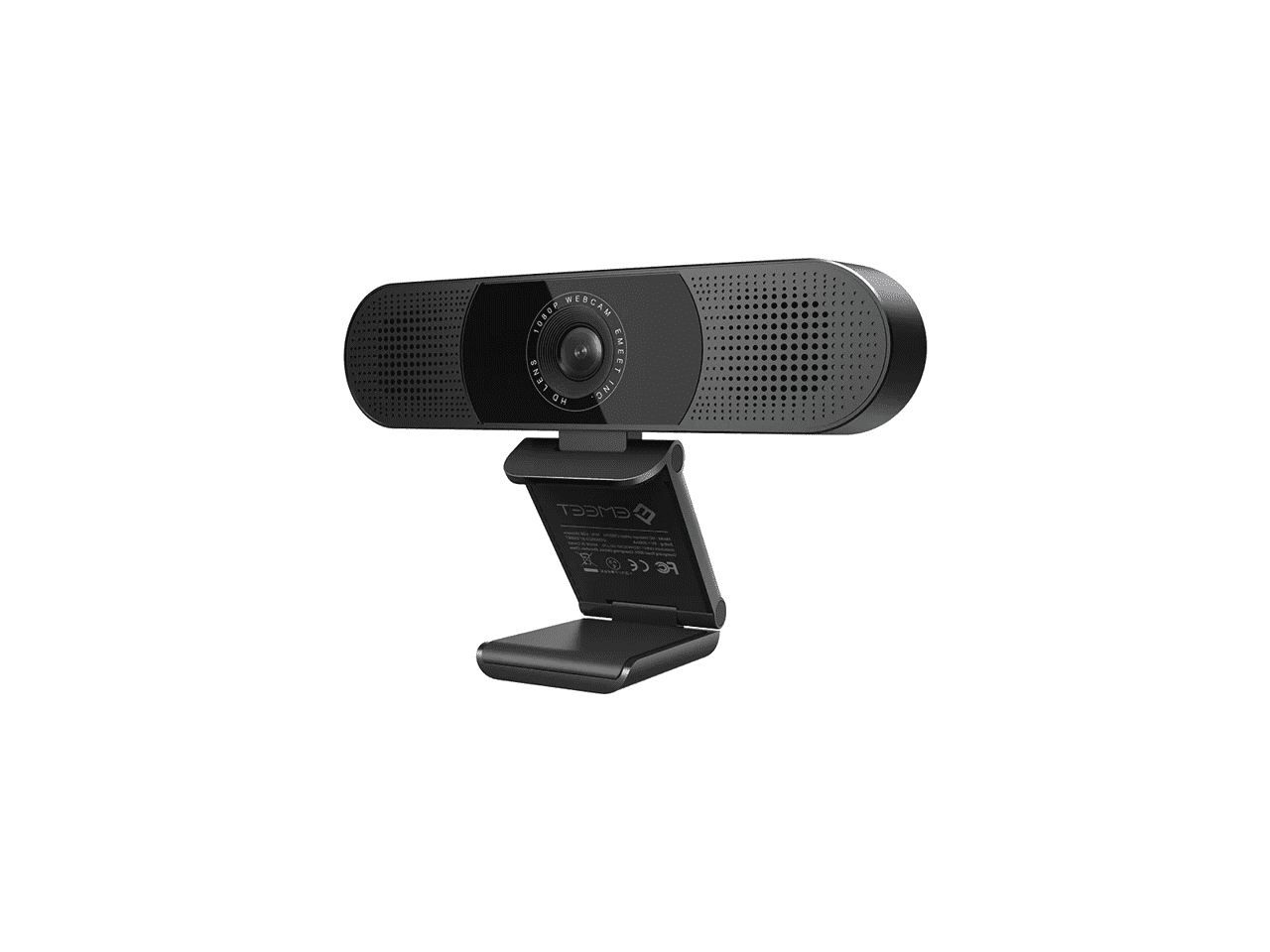 eMeet SmartCam C980 Pro All-in-One 1080P Webcam w/ 4 Mics and 2 Speakers  EMC8BF-LD