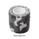 thumbnail image 2 of Vendaje de brazo de 5 x 5 cm, cinta de camuflaje transpirable para emergencias, suministros para exteriores (Negro y blanco), 2 of 8