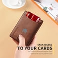 thumbnail image 4 of Cartera RUNBOX Delgado con Clip para Billetes y Bloqueo RFID - Porta Tarjetas para 11 Tarjetas, 4 of 6