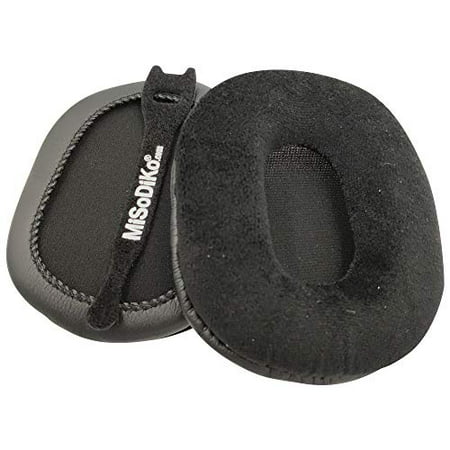 misodiko Replacement Headphones Ear Pads Cushions Kit - Suitable for Audio-Technica ATH-M50x M40x M30x M70x ATH-MSR7BK,