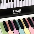 thumbnail image 3 of Calendario de piano Taylor 2025 Calendario de escritorio para piano Mini calendario de piano Regalo para fanáticos, 3 of 6